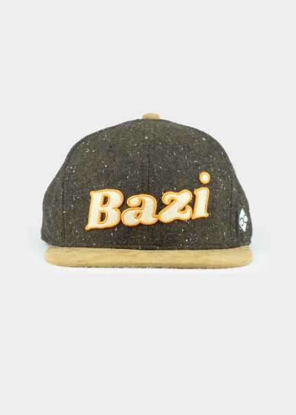 Cap "Bazi" - dunkelbraun (Snapback)